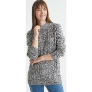 Pull Daxon by - Pull col montant maille torsadée