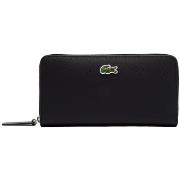 Portefeuille Lacoste L.12.12 Concept Zip Wallet - Noir