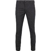 Pantalon Suitable Chino Pico A Carreaux Marine