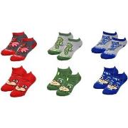 Chaussettes enfant Les Pyjamasques Pack de 6 Paires SNEAKER 4947