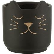 Vases, caches pots d'intérieur Jolipa Petit cache Pot en ciment Chat n...