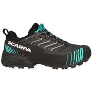Chaussures Scarpa Baskets Ribelle Run XT GTX Femme Anthracite/Turquois...