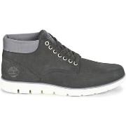 Boots Timberland Basket mi-haute à lacets pour homme en noir Bradstree...