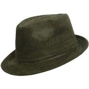 Chapeau Chapeau-Tendance Chapeau trilby aspect daim T59