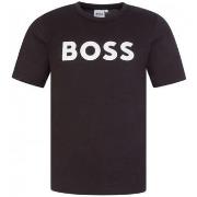 T-shirt enfant BOSS Tee shirt Junior noir J25P24/09B