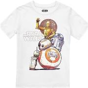 T-shirt enfant Disney Droid Squad