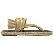 Chaussures Nalho Ganika Metallic Sandalo Righe Camel Gold NA.0002