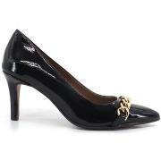 Chaussures Divine Follie Décolleté Vernice Tacco Catena Nero 42147