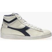 Chaussures Diadora Game L High Waxed White Blue 501.159657C5262