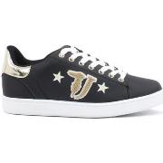 Chaussures Trussardi Sneaker Black Lt Gold 79A00419