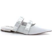 Chaussures Steve Madden Fantastic Sabot Listini Borchie White FANT06S1