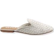 Chaussures Gioseppo Houma Sabot Intreccio Off White 65938