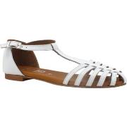 Chaussures Divine Follie Sandalo Minorchina Donna Bianco 20670