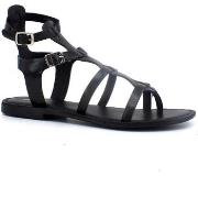 Chaussures Cb Fusion Sandalo Pelle Donna Black CBF.R221009