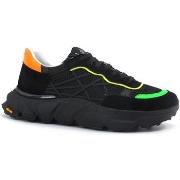 Chaussures L4k3 LAKE Mr. Big Vibram Sneaker Running Uomo Fluo Black D8...