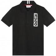 T-shirt enfant BOSS Polo Junior noir G25144/09B - 10 ANS