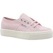 Chaussures Superga 2730 Mid Sneaker Donna Pink Ish Avorio S2127IW