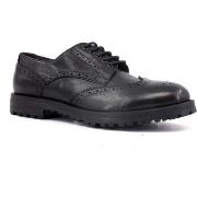 Chaussures Franco Fedele Derby Stringata Uomo Nero 6514