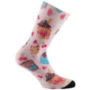 Chaussettes Kindy Mi-chaussettes en viscose motif Pancakes