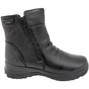 Bottines G Comfort BUTIN 10192-0 IMPERMÉABLE CUIR NOIR