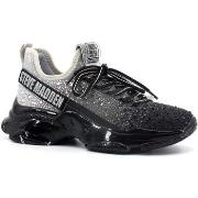 Chaussures Steve Madden Mistica Sneaker Donna Black Silver MIST05S1