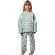 Pyjamas / Chemises de nuit Selmark Pyjama enfants pantalon haut manche...