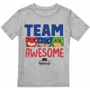 T-shirt enfant Pj Masks Team Awesome