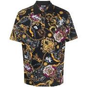 T-shirt Roberto Cavalli Polo noir - 75OAG6R0 JS232 899