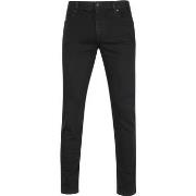 Pantalon Alberto Denim Slim DS Double Flex Noir