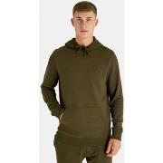 Sweat-shirt Lyle &amp; Scott ML416TON TONAL PULLOVER HOODIE-W485 OLIVE