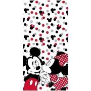 Serviettes de plage New Import TOALLA MICKEY BESO