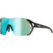 Lunettes de soleil Eassun VELETA. Matt black/blue revo lens.