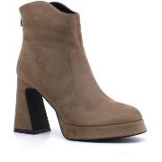 Chaussures Café Noir CAFENOIR Stivaletto Tronchetto Donna Taupe Marron...