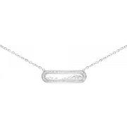 Collier Sc Crystal B2591-ARGENT