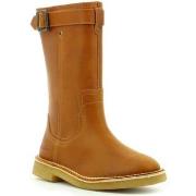 Bottes Kickers K.Work camel, Bottillons Femme,