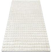 Tapis Rugsx Tapis BUBBLE blancs 11 IMITATION DE FOURRURE 120x170 cm