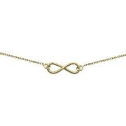 Collier Brillaxis Collier motif infini or jaune 9 carats