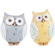 Statuettes et figurines Signes Grimalt Hibou Set 2 Unités