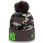 Bonnet New-Era CAMO CROWN CUFF KNIT NEW YORK YANKEE