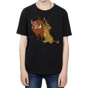 T-shirt enfant The Lion King Simba, Timon And Pumbaa