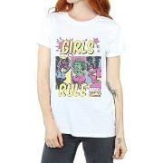 T-shirt enfant Marvel Girls Rule