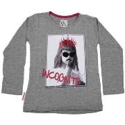 T-shirt enfant Miss Girly T-shirt manches longues fille FONITO