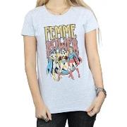 T-shirt Dc Comics Femme Power