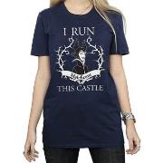 T-shirt Maleficent I Run This Castle