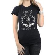 T-shirt Maleficent I Run This Castle