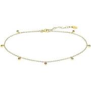 Bracelets Lotus Chaîne de cheville Silver dorée multicolore