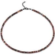 Collier Sixtystones Collier Perles Heishi Pierres -45 cm