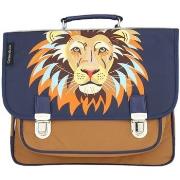 Cartable CARAMEL &amp; CIE Cartable Tigre Caramel et Cie Ref 60595 Ble...