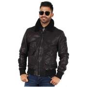 Blouson Daytona Blouson en cuir ref 44557 Marron