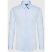 Chemise Guess M1YH20 W7ZK1-G7S1 AIRWAY BLUE